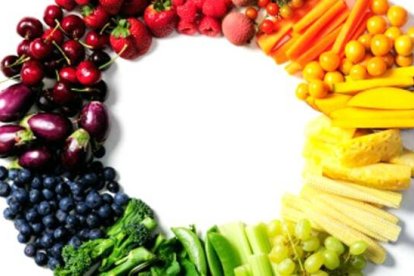 Colores de los alimentos. La Vanguardia