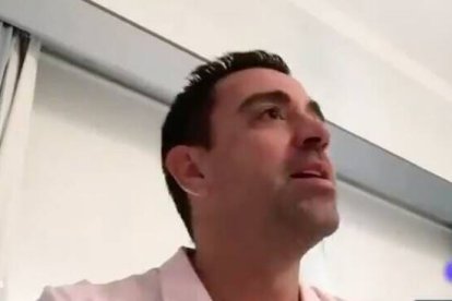 Xavi Hernández, la última 