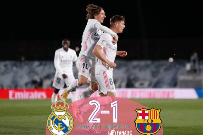 Real Madrid 2 – 1 Barça: El primo de Zumosol