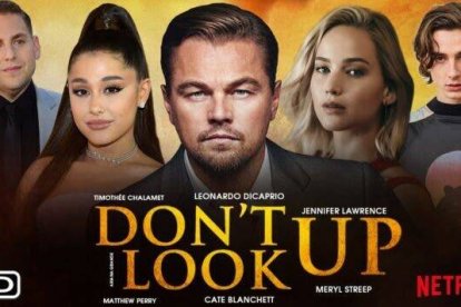 Netflix anuncia “Don’t look up”, que une a Leonardo DiCaprio y Jennifer Lawrence por primera vez