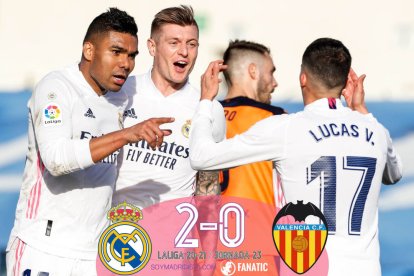 Real Madrid 2 – 0 Valencia: Kroos no conoce la siesta