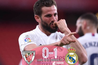 Athletic 0-1 Real Madrid: Nacho mantiene al Madrid con vida