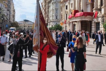 Procesión cívica de la Real Senyera