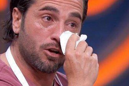 David Bustamante habló en MasterChef de su divorcio de Paula Echevarría.