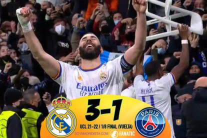 Real Madrid 3 – 1 PSG: This is Madrid, this is Karim