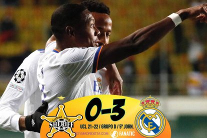 Sheriff 0 – 3 Real Madrid: Deberes hechos y a octavos