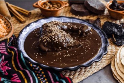 Mole poblano de pollo