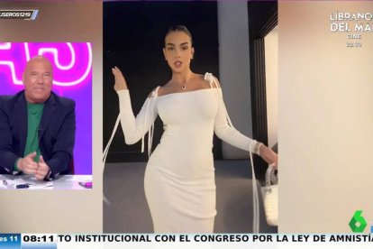 Alfonso Arús, incrédulo ante el éxito del último vídeo de Georgina Rodríguez.