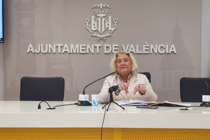 La primera teniente de alcalde, María José Ferrer