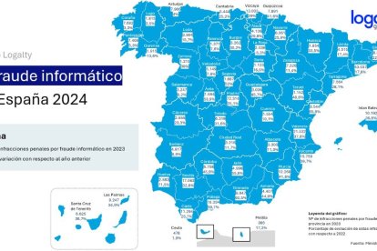 Mapa del fraude informático en España