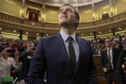 Albert Rivera en el Congreso.