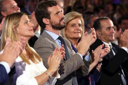 Casado y Báñez, en el acto de Toledo