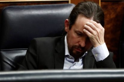 El vicepresidente del Gobierno, Pablo Iglesias