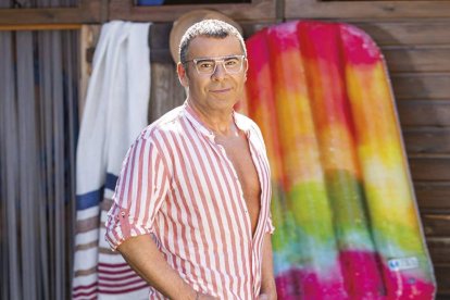 Jorge Javier Vázquez, en una imagen de sus vacaciones