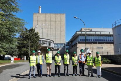 Una delegación del Consejo de Seguridad Nuclear visita la Central Santa María de Garoña