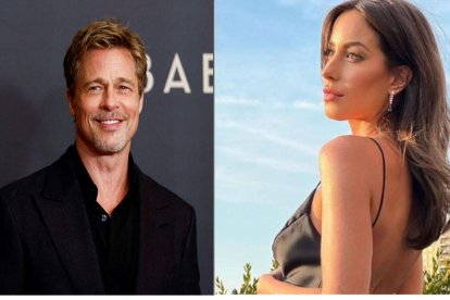 Brad Pitt e Inés de Ramón