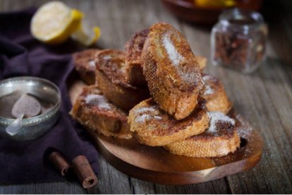 Torrijas al horno