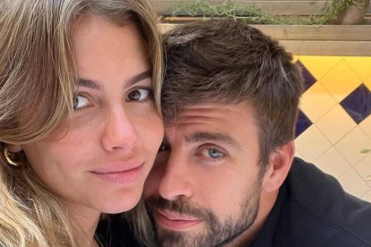 Clara Chía y Gerard Piqué. Instagram.