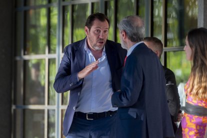 Óscar Puente, en un acto este pasado martes.
