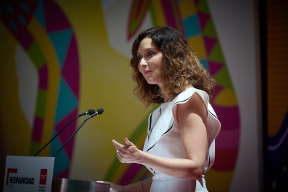 La presidenta de la Comunidad de Madrid, Isabel Díaz Ayuso.