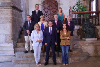 Nuevo gobierno de la Generalitat Valenciana de Carlos Mazón