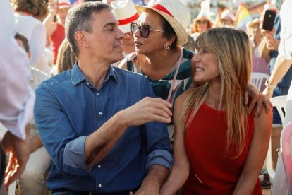 Pedro Sánchez y Begoña Gómez