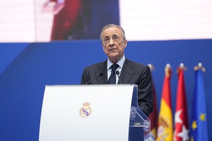 Florentino Pérez, presidente del Real Madrid