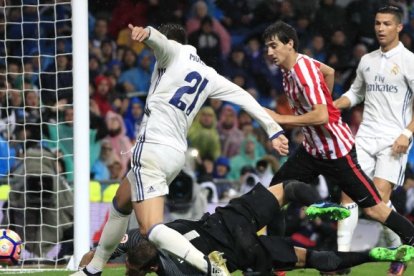 Morata anotó el gol de la victoria (EFE)