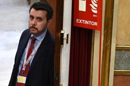 El jefe de prensa del PSOE, Ion Antolín