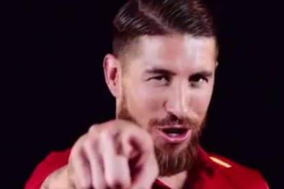 Sergio Ramos es el protagonista del himno de España para la Eurocopa.