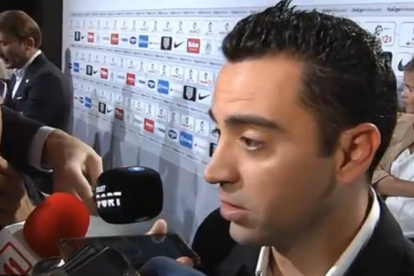 Xavi Hernandez responde a Cristiano.