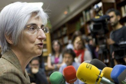 La fiscal general del Estado, María José Segarra.