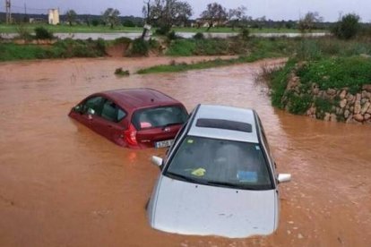 Una imagen de 2016, cuando se produjeron otras inundaciones en las islas