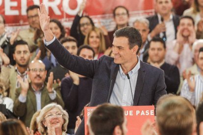 Pedro Sánchez, este sábado en Sevilla