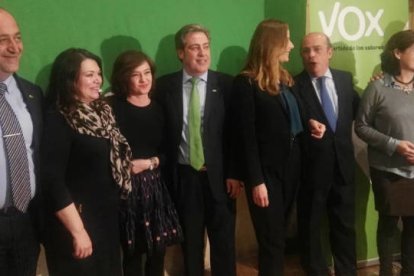 Candidatos de Vox-Valencia.