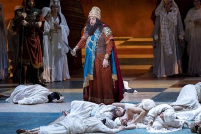 Plácido Domingo en Nabucco