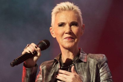 La cantante de Roxette, Marie Fredriksson.