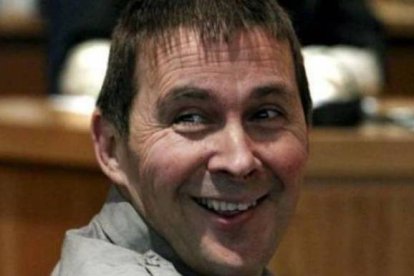 Otegi, con un gesto desafiante en un juicio en la AN.