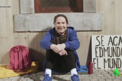 Joaquín Reyes imita a Greta Thunberg en 