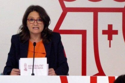 La vicepresidenta del Consell, Mónica Oltra