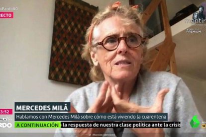 Mercedes Milá, en el programa 'Liarla Pardo'