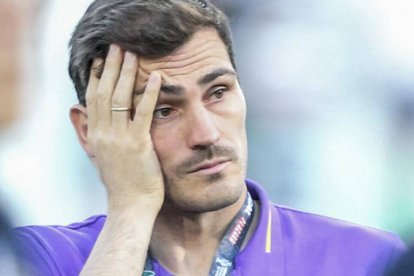 Iker Casillas, en el ojo del huracán mediático desde hace días.