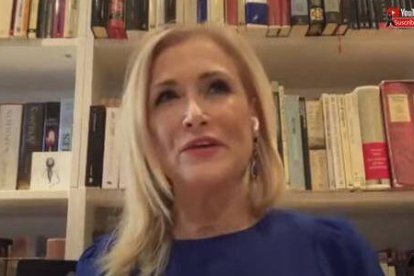 La expresidenta de la Comunidad de Madrid, Cristina Cifuentes