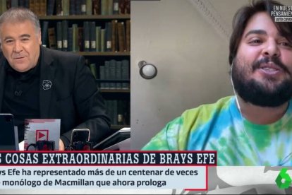 Antonio García Ferreras y Brays Efe en La Sexta