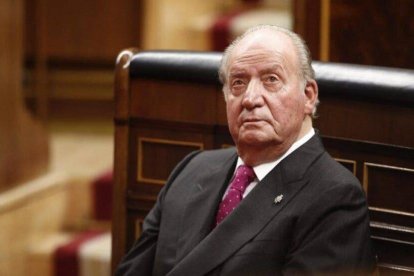 El Rey Juan Carlos en una imagen de archivo en el Congreso.