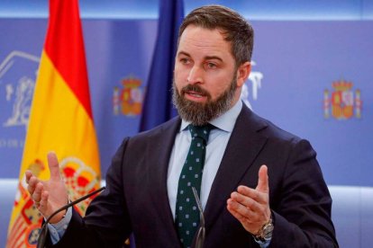 santiago Abascal, líder de Vox