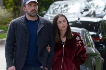 Ben Affleck y Ana de Armas.