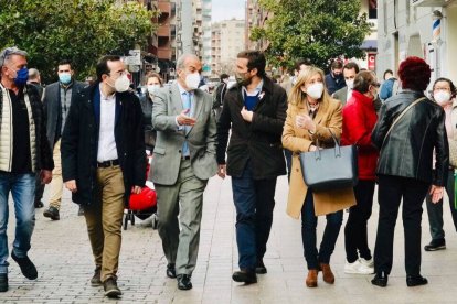 Casado en su visita a Lérida.