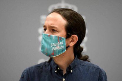 El líder de Podemos, Pablo Iglesias