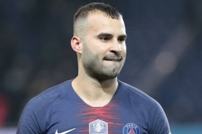 Jesé, con la camiseta del Paris Saint Germain.